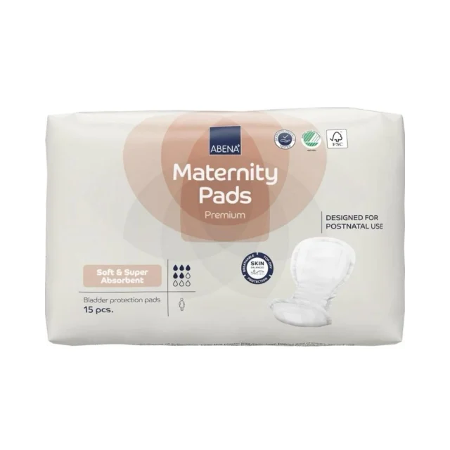 Abena Serviettes Hygiéniques de Maternité 15 Unités