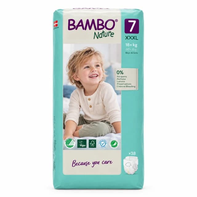 Bambo Nature Couches Taille 7 XXXL, 38