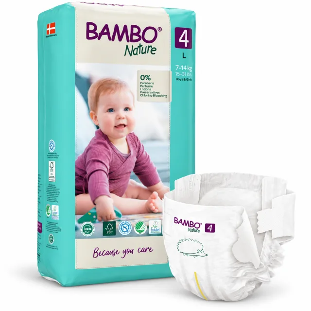 Bambo Nature Couches Taille 4 L, 44