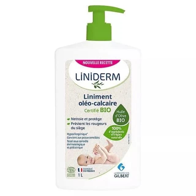 Liniderm Liniment Oléo-Calcaire Bio 1L