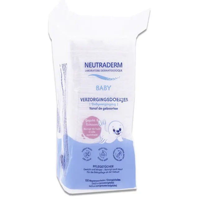 Gilbert Neutraderm Carrés de Soin Visage & Corps (100 Carrés)