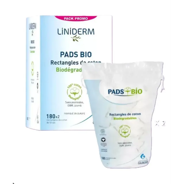 Gilbert coton pads promo pack 180*2