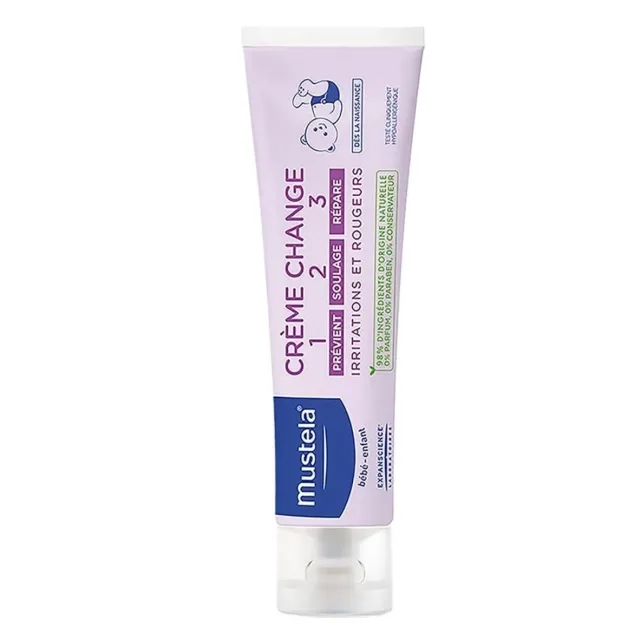 Crème pour le change 1 2 3 Mustela 50ml