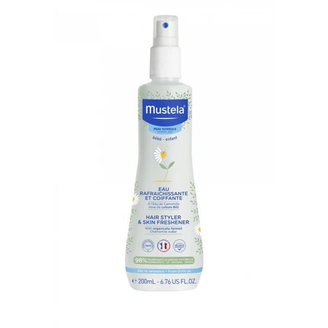Mustela Eau rafraichissante et coiffante 200ml