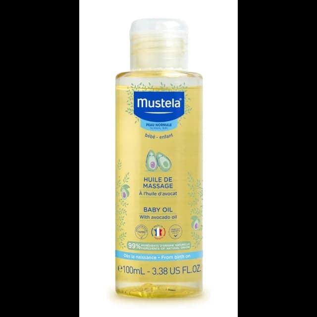 Mustela Huile de Massage à l'Huile d'Avocat 100ml