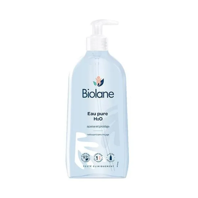 Biolane Nettoyant Eau Pure Sans Rinçage H2O 350ml